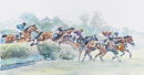 Cross country Steeplechasers
by David Dent
